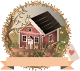 Discover small house in spring & garden in vintage style T-Shirts