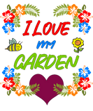 Discover I Love My Garden Garden Gardener Flowers Hibiscus T-Shirts