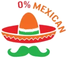 Discover Cinco De Mayo T-Shirts, 0% Mexican Pocket Down To