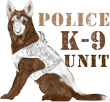 Discover Police K-9 Dog Unit German Shepherd Policemen T-Shirts