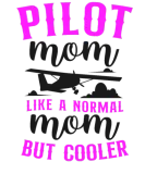 Discover Airplane Pilot Mom Mother Vintage T-Shirts