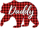 Discover Red Plaid Daddy Bear Matching Pajama Family T-Shirts