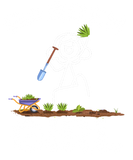 Discover Garden Girl Stick Figure Gardener Planting Girl