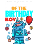 Discover Grandpa Of The Birthday Boy Robot Birthday T-Shirts