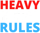 Discover Heavy Metal Rules (USA Red White & Blue version) T-Shirts
