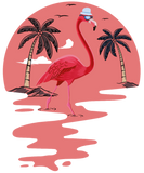 Discover Pink Flamingo Summer Vibes T-Shirts