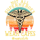 Discover Nurse Life Not All Super Heroes Wear Cape Men T-Shirts