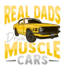 Discover Muscle Car Dad Design for Classic Race Car Lover T-Shirts