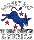 Discover Funny Biden Donkey Pox The Disease Destroying T-Shirts