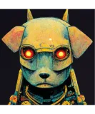 Discover Yellow robot dog T-Shirts
