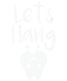 Discover Lets Hang Funny Bat Tooth Halloween T-Shirts