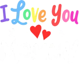 Discover I Love You Mommy Heart Mom Girl Boy Cute Mothers T-Shirts