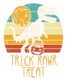 Discover Trick Rawr Treat Halloween, Funny Halloween Dino T-Shirts