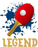 Discover Legend In Table Tennis, Table Tennis Legend T-Shirts