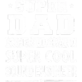 Discover Super Dad Super Husband Super Sound Engineer Men s T-Shirts