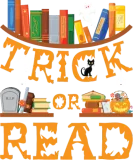 Discover Trick or Read Funny Library Book Lovers Halloween T-Shirts