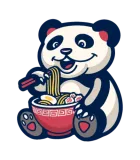 Discover Kawaii Panda Eating Ramen Noodles Japanese Food T-Shirts
