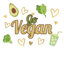 Discover Avocado Heart Vegetable Vegetarian Go Vegan T-Shirts