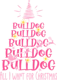 Discover Bulldog Christmas Dog breed Christmas Tree T-Shirts