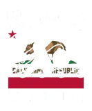Discover California Flag Swimming Team Swim Swimmer T-Shirts
