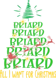 Discover Briard Christmas Dog breed Christmas Tree T-Shirts