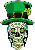 Discover Sugar Skull | St Patricks Day of the Dead T-Shirts