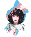 Discover Afro Girl Transgender Flag Black History Melanin B T-Shirts