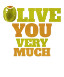 Discover Olive I love You Very Much - Love Veggies T-Shirts