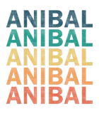 Discover Anibal Name T-Shirts - Anibal Vintage Retro Name Gi