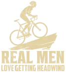 Discover Real Men Love Getting Headwind Cycling Biking T-Shirts