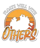 Discover Rafting Floats Well With Others Paddling Paddle T-Shirts