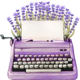Discover LILAC PURPLE VIOLET VINTAGE TYPEWRITER WITH FLOWER T-Shirts