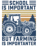 Discover But Farming is Importanter Farmer Tractor Funny Fa T-Shirts
