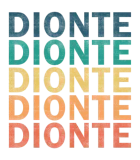 Discover Dionte Name T-Shirts - Dionte Vintage Retro Name Gi