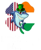 Discover Irish American Flag Ireland Shamrock Brother Shark T-Shirts