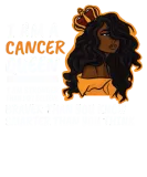 Discover Cancer Queen Zodiac Star Sign Strong Black Woman A T-Shirts