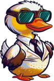 Discover Cool Looking Boss Duck Sunglasses Duck Owner Quack T-Shirts