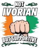 Discover Not Ivorian But Supportive Travel Tourist Ivory T-Shirts