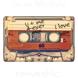 Discover 80's Style Romantic Vintage Cassette.(White) T-Shirts