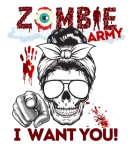 Discover Zombie Army I want you Girl T-Shirts