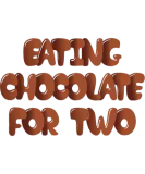 Discover Eating Chocolate For Two Pregnant Valentines Day T-Shirts
