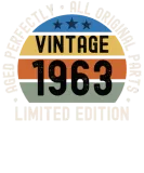Discover 60th Birthday Vintage 1963 T-Shirts