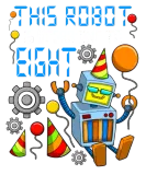 Discover Robot Birthday Outfit Boy 8th Robot Birthday Party T-Shirts