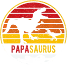 Discover Vintage Dad Dinosaur Papasaurus T-Shirts