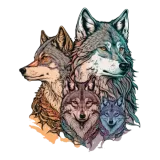 Discover wolf family T-Shirts