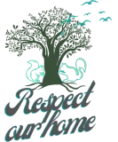 Discover Respect Our Home green brown black tree flower T-Shirts