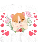 Discover Just A Girl Who Loves Guinea Pigs Cute Guinea Pig T-Shirts
