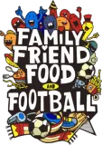 Discover Doodle Family Friend Food N Football T-Shirts