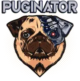 Discover Puginator Funny Robot Pug Dog T-Shirts