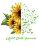 Discover Sunflower May Green Mental Health Awareness T-Shirts